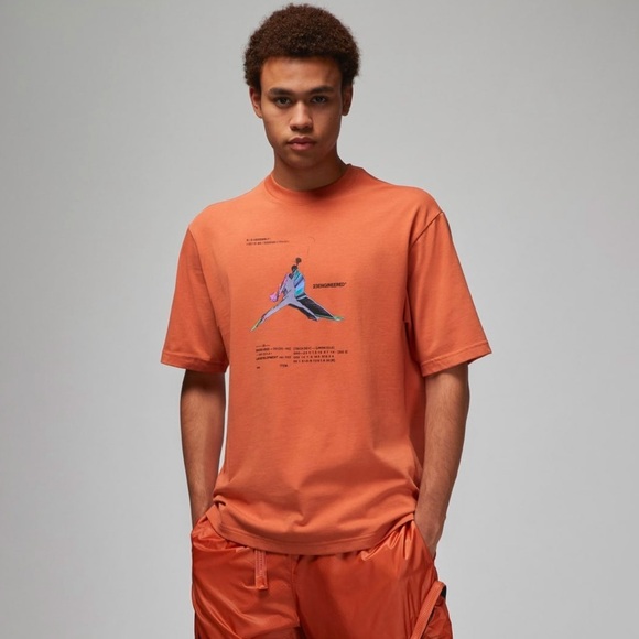 Jordan Other - JORDAN MEN 23 ENGINEERED TEE (RUST OXIDE) SIZE MEDIUM